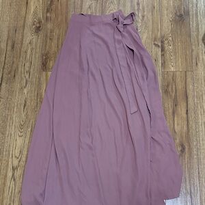 SHEIN Dusty Pink Maxi Skirt